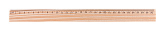 Dřevěné pravítko, 30cm