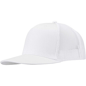 Drift Snapback kšiltovka se 6 panely o gramáži 260 g/m2, bílá