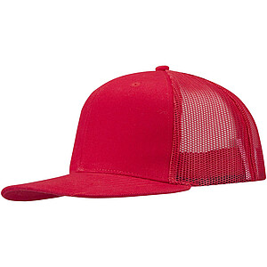 Drift Snapback kšiltovka se 6 panely o gramáži 260 g/m2, červená