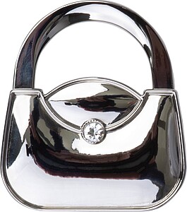 Držák na tašku, šedá