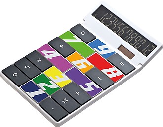 Dvanáctimístná kalkulačka - reklamní předměty