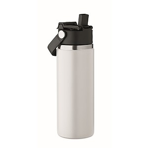 Dvojstenná fľaša 500 ml, biela