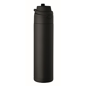 Dvojstenná fľaša 500 ml, čierna