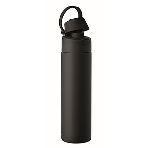 Dvojstenná fľaša 500 ml, čierna