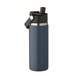 Dvojstenná fľaša 500 ml, námornícka modrá