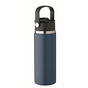 Dvojstenná fľaša 500 ml, námornícka modrá