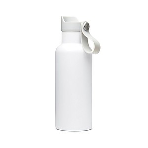 Dvojstenná fľaša na pitie 500ml, biela