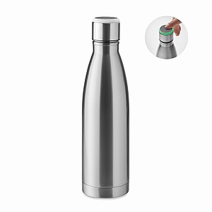 Dvojstenná nerezová fľaša 500 ml, so spomienkou na pitie