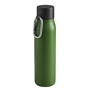 Dvojstenná vákuová fľaša 550 ml, zelená