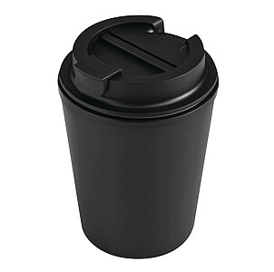 Dvojstenný izolovaný termohrnček 350 ml, čierna