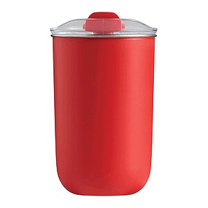 Dvojstenný termohrnček 350 ml, červená