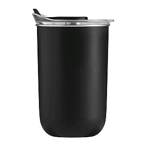 Dvojstenný termohrnček 350 ml, čierna