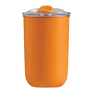 Dvojstenný termohrnček 350 ml, oranžová