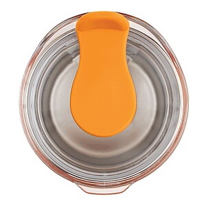 Dvojstenný termohrnček 350 ml, oranžová