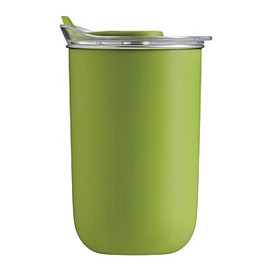 Dvojstenný termohrnček 350 ml, zelená