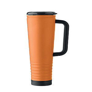 Dvojstenný termohrnček 700 ml, oranžová