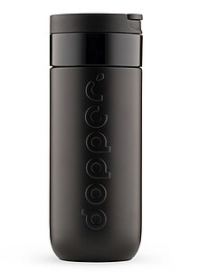 Dvojstenný termohrnček Dopper 400 ml, čierna