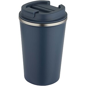 Dvojstenný vákuovo izolovaný termohrnček z nehrdzavejúcej ocele 350 ml, petrolejová