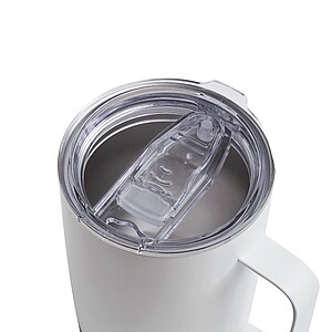Dvojstenný vakuový termohrnček 350 ml, biely