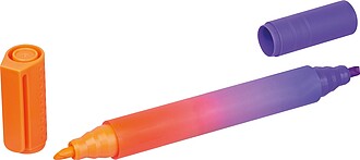 Dvoubarevný zvýrazňovač, oranžová