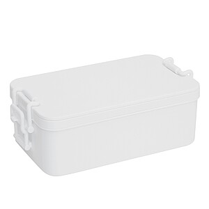 Dvoupatrový lunchbox 1000 + 1300 ml, bílá
