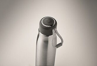 Dvoustěnná láhev 500 ml, stříbrná
