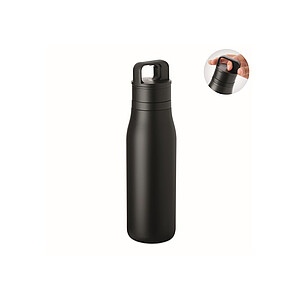 Dvoustěnná láhev 500ml, černá