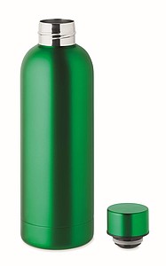 Dvoustěnná láhev na pití, 500ml, zelená