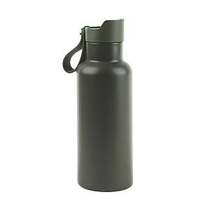 Dvoustěnná láhev na pití 500ml, zelená