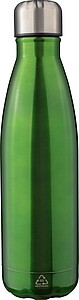 Dvoustěnná lahev z nerezové oceli 500 ml, zelená