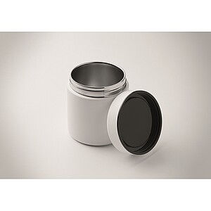 Dvoustěnná nádoba na oběd, bílá