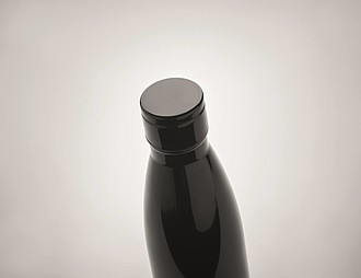 Dvoustěnná nerezová láhev, 500ml, s teploměrem