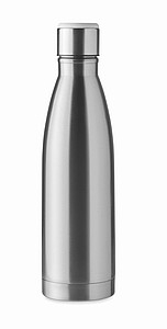 Dvoustěnná nerezová láhev 500ml, s upomínkou k pití