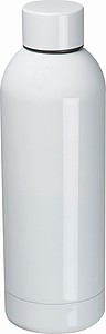 Dvoustěnná nerezová láhev na pití, 500ml k sublimačnímu tisku