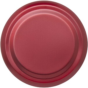 Dvoustěnná nerezová termoláhev o objemu 450 ml s čajovým sítkem, červená