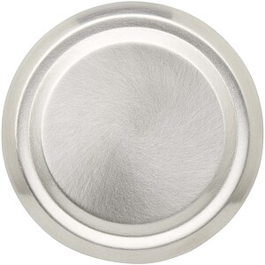 Dvoustěnná nerezová termoláhev o objemu 450 ml s čajovým sítkem, stříbrná