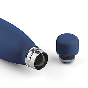 Dvoustěnná nerezová termoska 500 ml, tmavě modrá