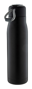 Dvoustěnná nerezová termoska, 500ml, černá