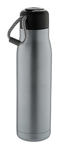 Dvoustěnná nerezová termoska, 500ml, stříbrná