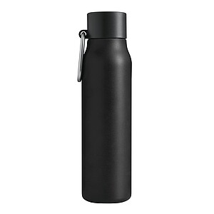 Dvoustěnná vakuová láhev 550 ml, černá