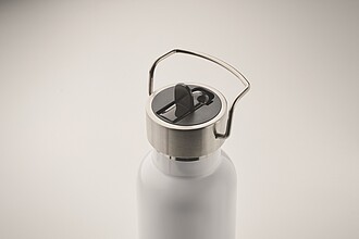 Dvoustěnná vakuově izolovaná láhev 660 ml, bílá