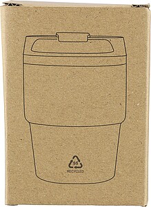 Dvoustěnný hrnek z recyklované nerezové oceli, 175 ml, modrá