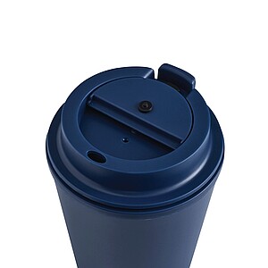 Dvoustěnný izolovaný hrnek 350 ml, královská modrá