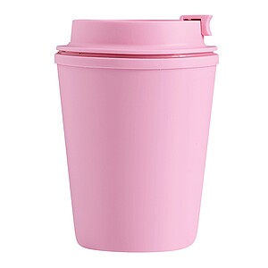 Dvoustěnný izolovaný termohrnek 350 ml, růžová
