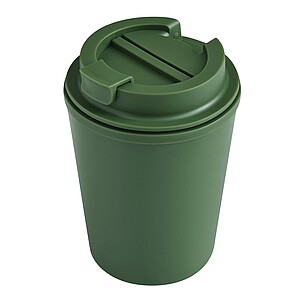 Dvoustěnný izolovaný termohrnek 350 ml, zelená