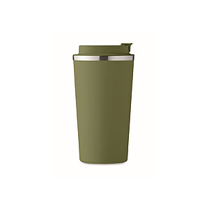 Dvoustěnný pohár 510 ml, tmavě zelená