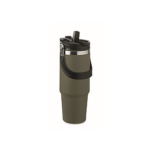 Dvoustěnný pohár 850 ml, tmavě zelená