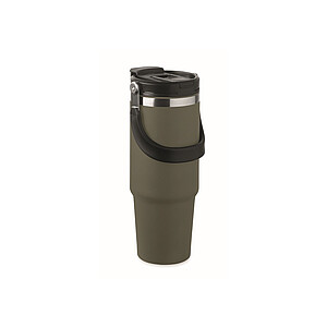Dvoustěnný pohár 850 ml, tmavě zelená