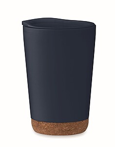 Dvoustěnný pohárek 300 ml, tm. námořní modrá