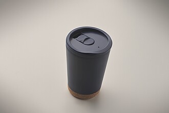 Dvoustěnný pohárek 300 ml, tm. námořní modrá